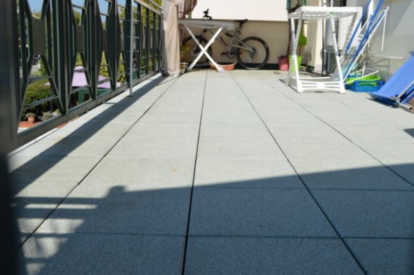 PAVIMENTO GALLEGGIANTE SU IMPERMEABILIZZAZIONE TERRAZZI